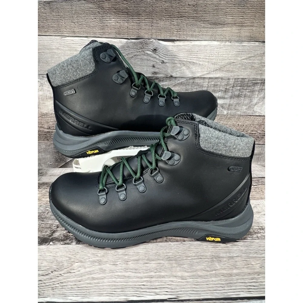 Merrell Ontario Thermo Mid Waterproof Boots J16937 Black Men Size 7